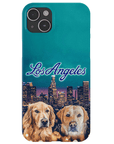 'Doggos of Los Angeles' Personalized 2 Pet Phone Case