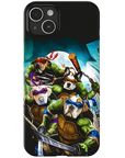'Teenage Mutant Ninja Doggos' Personalized 4 Pet Phone Case