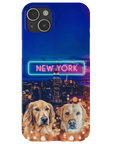 'Doggos of New York' Personalized 2 Pet Phone Case