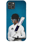 'The Cricket Player' Personalized Phone Case