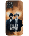 'Peaky Woofers' Personalized 2 Pet Phone Case
