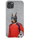 'The Soccer Goalie' Personalized Phone Case