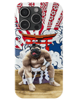 'The Sumo Wrestler' Personalized Phone Case
