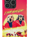 'Paw Watch 1991' Personalized 2 Pet Phone Case