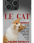 'Le Cat' Personalized Phone Case