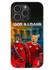 'Russia Doggos' Personalized 2 Pet Phone Case