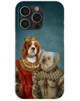 'Queen and Princess' Personalized 2 Pet Phone Case