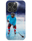 'The Hockey Player' Personalized Phone Case