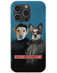 'Trailer Park Dogs 1' Personalized 2 Pets Phone Case