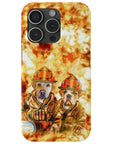 'The Firefighters' Personalized 2 Pet Phone Case