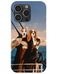 'Titanic Doggos' Personalized 2 Pet Phone Case