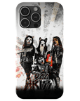 'Kiss Doggos' Personalized 4 Pet Phone Case