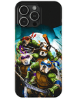 'Teenage Mutant Ninja Doggos' Personalized 4 Pet Phone Case