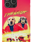 'Paw Watch 1991' Personalized 2 Pet Phone Case