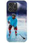 'The Hockey Player' Personalized Phone Case