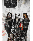 'Kiss Doggos' Personalized 4 Pet Phone Case