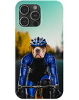 'The Male Cyclist' Personalized Phone Case