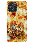 'The Firefighters' Personalized 2 Pet Phone Case
