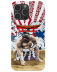 'The Sumo Wrestler' Personalized Phone Case