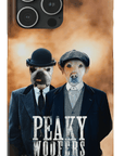 'Peaky Woofers' Personalized 2 Pet Phone Case