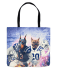 'Indianapolis Doggos' Personalized 2 Pet Tote Bag
