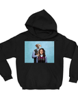 'Step Doggo & Human (Female)' Personalized 2 Pet Hoody