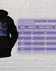 '1980s Lazer Portrait' Personalized Hoody