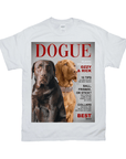 'Dogue' Personalized 2 Pet T-Shirt