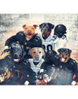 'Las Vegas Doggos' Personalized 5 Pet Poster