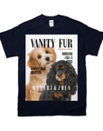 'Vanity Fur' Personalized 2 Pet T-Shirt