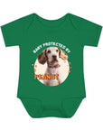 Live Customization: Baby Protected By Pet Onesie