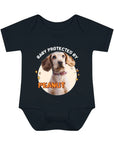 Live Customization: Baby Protected By Pet Onesie