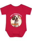Live Customization: Baby Protected By Pet Onesie