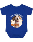 Live Customization: Baby Protected By Pet Onesie
