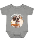 Live Customization: Baby Protected By Pet Onesie