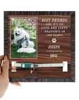 Personalized Memorial Framed Leash Sign