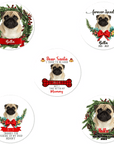 Photo Upload Live Preview Ornament - Dear Santa