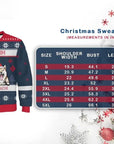 Live Customization Ugly Christmas Sweater: 1-8 Dogs/Cats, Custom Text!