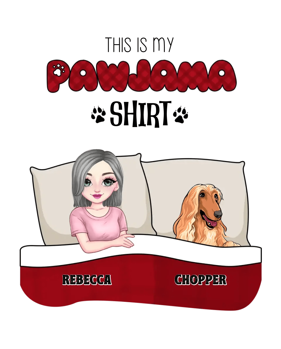 Pawjama T-Shirt (Man/Woman) &amp; Up to 3 Pets