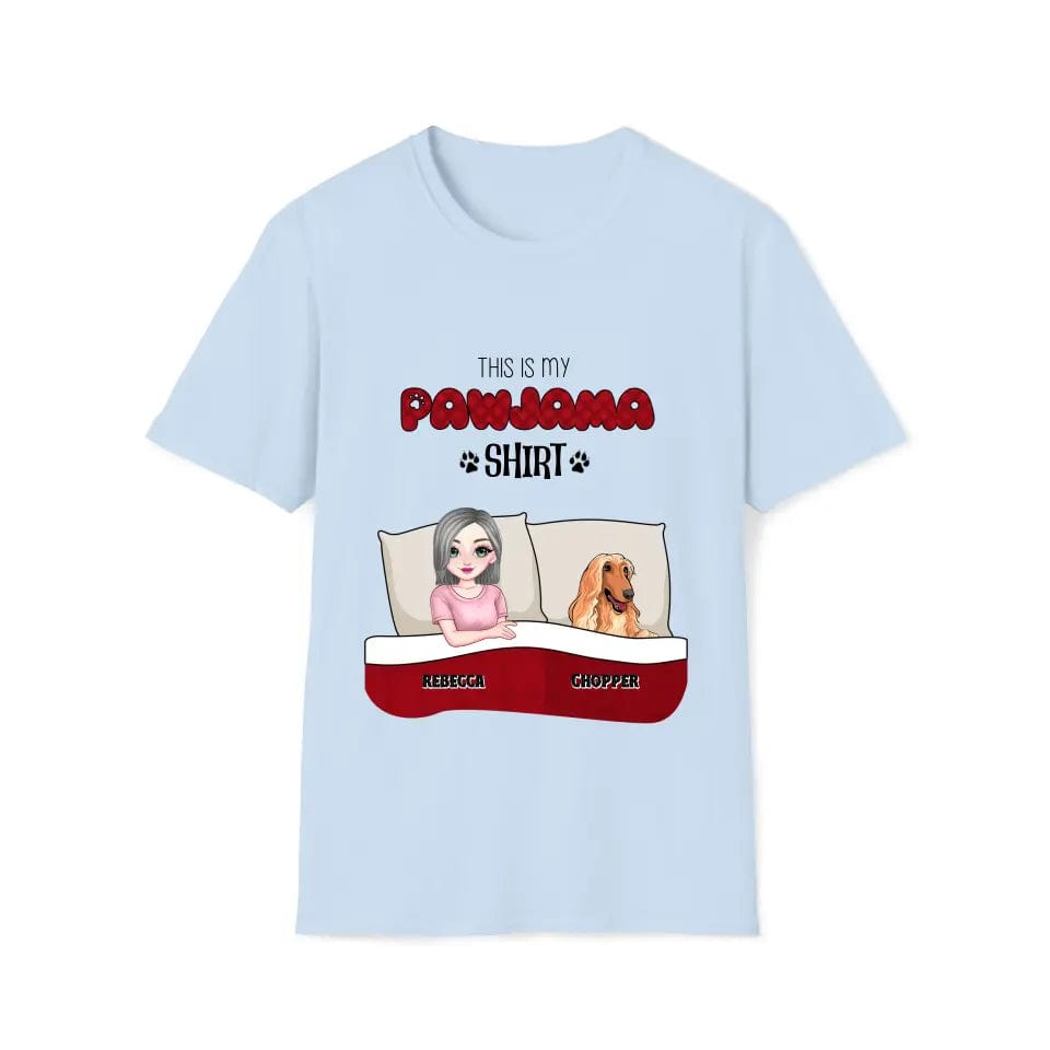 Pawjama T-Shirt (Man/Woman) &amp; Up to 3 Pets