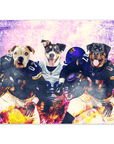 'Minnesota Doggos' Personalized 3 Pet Poster
