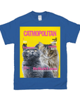 'Catmopolitan' Personalized 2 Pet T-Shirt