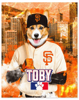 'San Franpawsco Giants' Personalized Pet Poster
