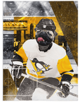 'Pittsburgh Doggos Hockey' Personalized Pet Blanket