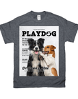 'Playdog' Personalized 2 Pet T-Shirt