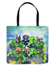 'Seattle Doggos' Personalized 6 Pet Tote Bag