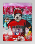'Arizona Diamondpaws' Personalized Pet Blanket