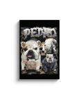 90's Bootleg (Horrorcore) Personalized Pet Canvas