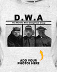 'D.W.A. (Doggos With Attitude)' Personalized 3 Pet Hoody