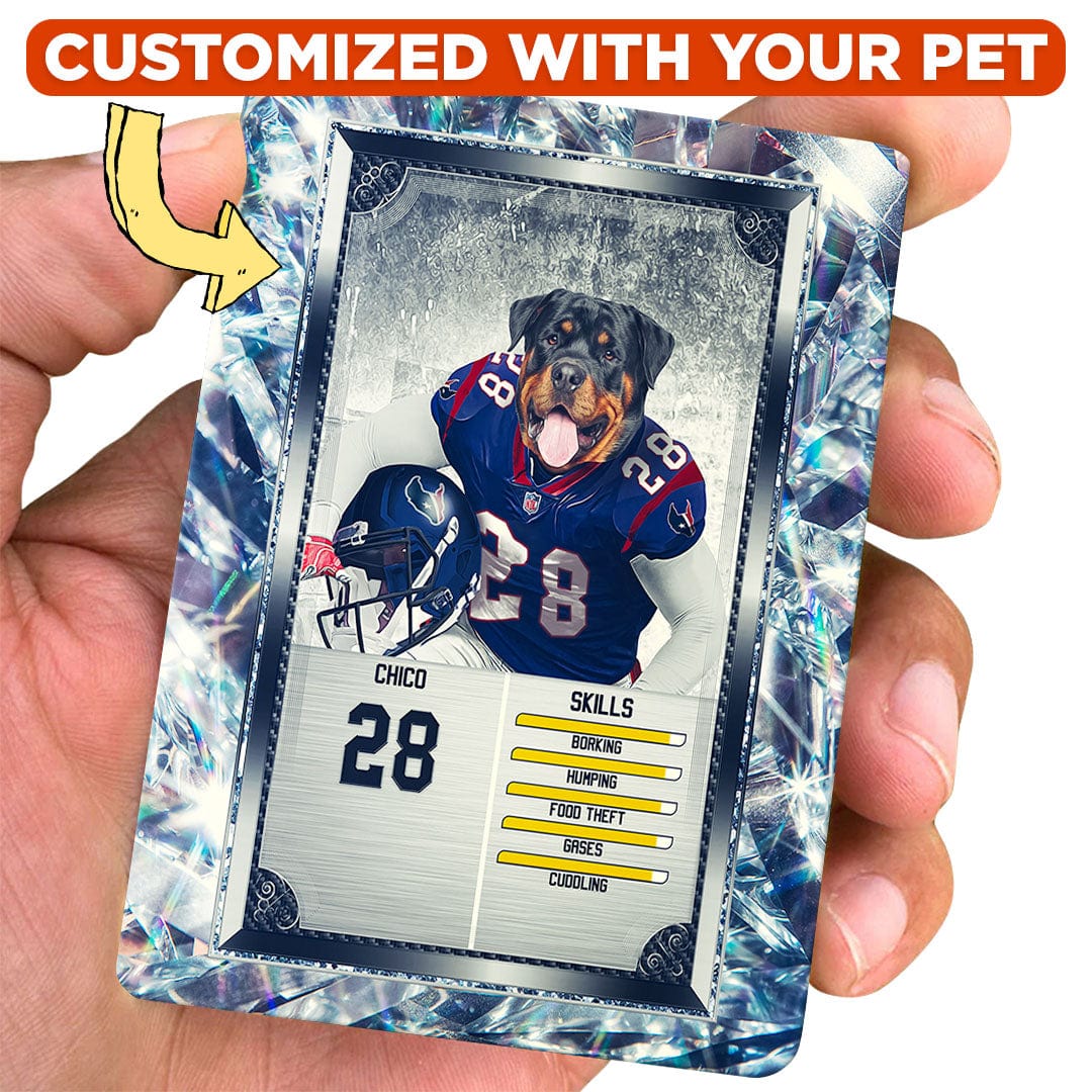 yugioh card shop houston Doggos' Personalized Pet Football Trading – doggovinci shirt that showcases hoopin 2022 Pokemon Sword & Pokeman:Umbreon Popular Product